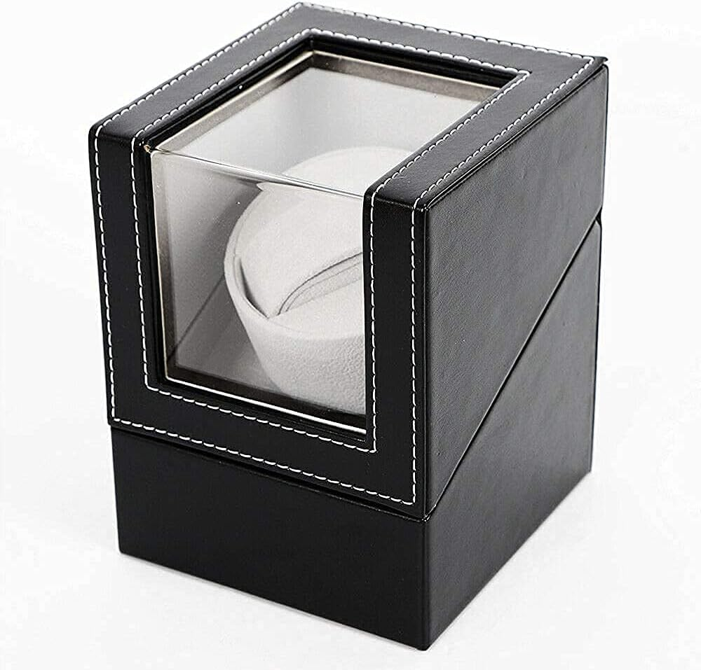 Brand New Single Watch Winder for Automatic Watches Storage Display Box Battery Powered ,-$30