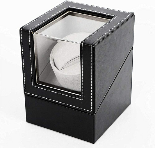 Brand New Single Watch Winder for Automatic Watches Storage Display Box Battery Powered ,-$30