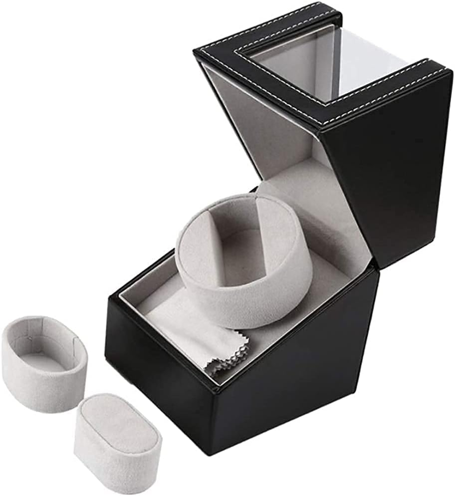 Brand New Single Watch Winder for Automatic Watches Storage Display Box Battery Powered ,-$30
