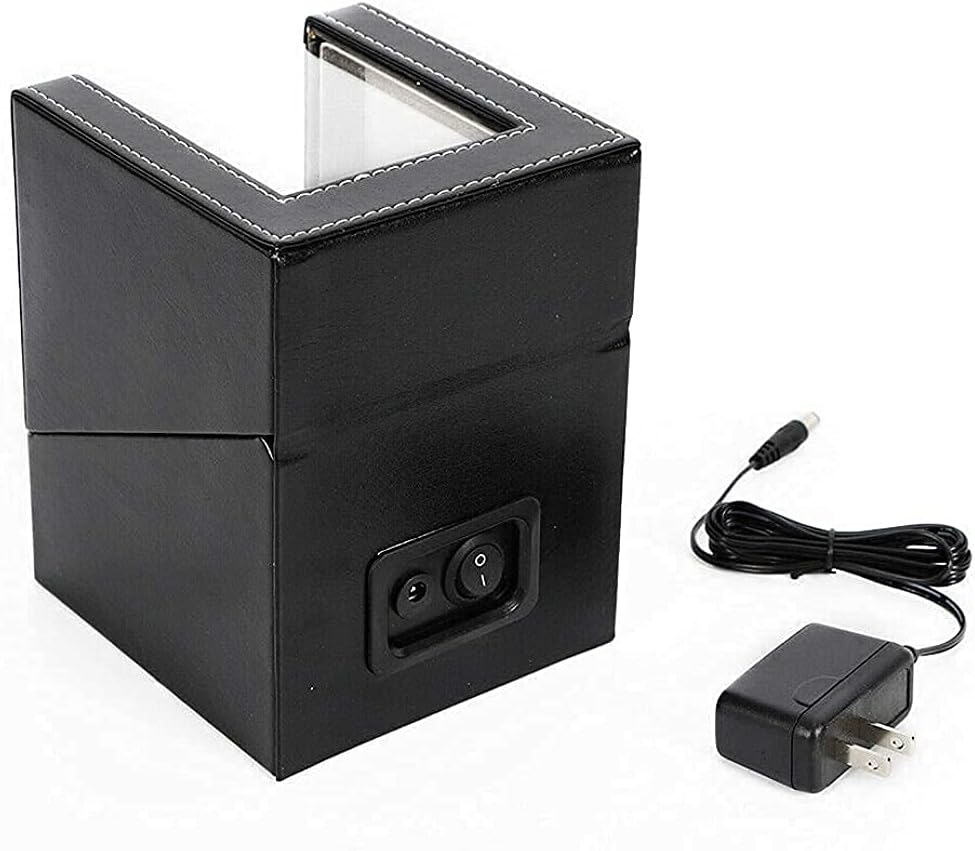 Brand New Single Watch Winder for Automatic Watches Storage Display Box Battery Powered ,-$30
