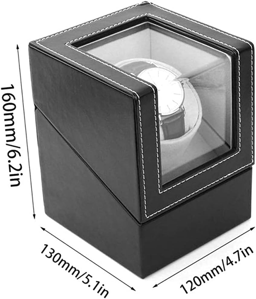 Brand New Single Watch Winder for Automatic Watches Storage Display Box Battery Powered ,-$30