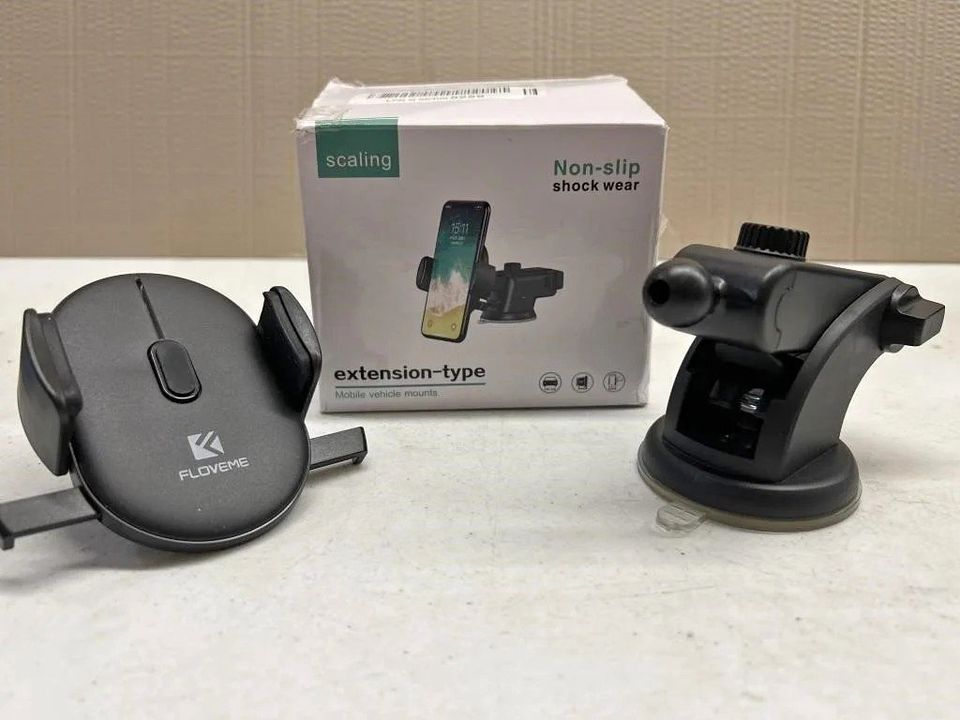 Brand New Non-Slip Shock Wear Extension-Type Mobile Vehicle Mount ,Black-$15