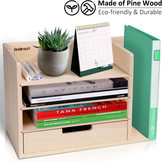 Brand New Wooden folder organizer, locker with drawers - $20 each