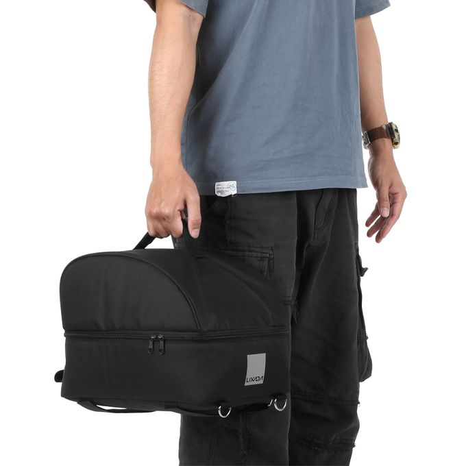 Brand New-Lixada Insulated Bike Cooler Bag Zippered Food Delivery Bag(Black)