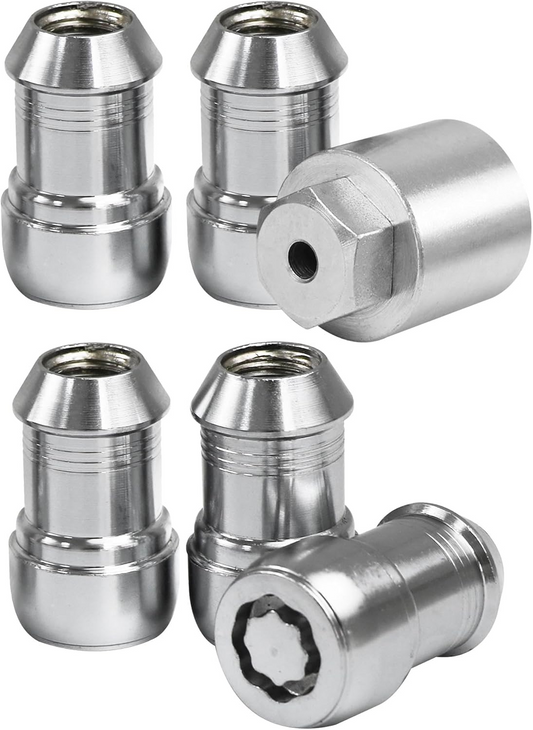 BNIB Anti-Theft Wheel Locks Locking Lug Nuts Set Fits for Jeep Wrangler JL 2018-2023 Gladiator Set of 5,