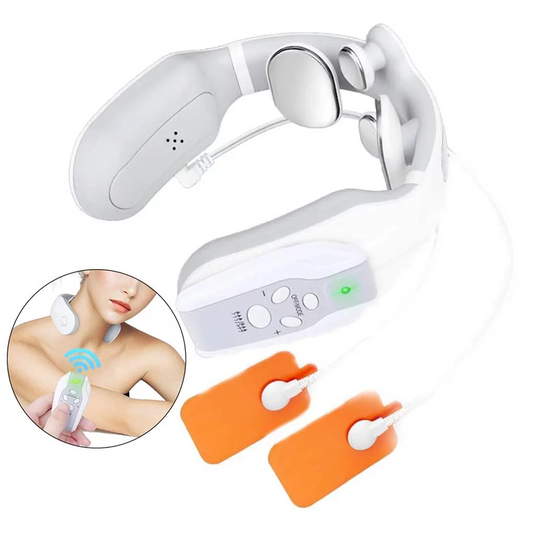 BNIB-Langgg Intelligent Neck Massage with Heat Portable Wireless Neck Massager Equipment