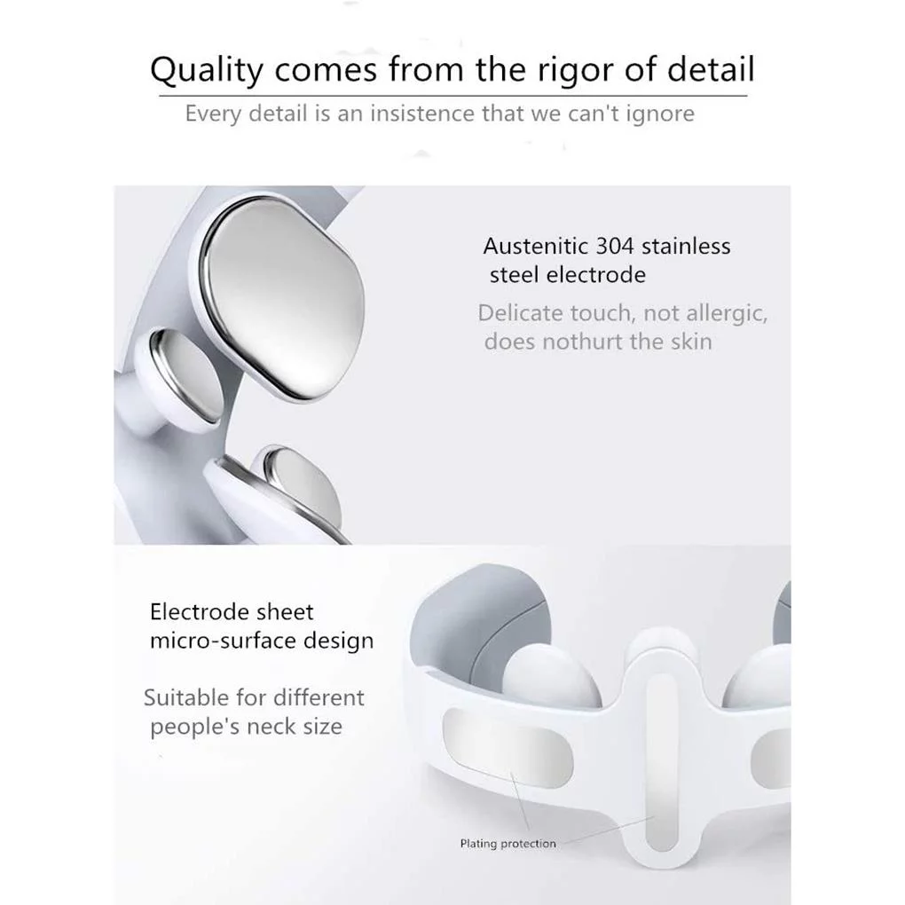 BNIB-Langgg Intelligent Neck Massage with Heat Portable Wireless Neck Massager Equipment