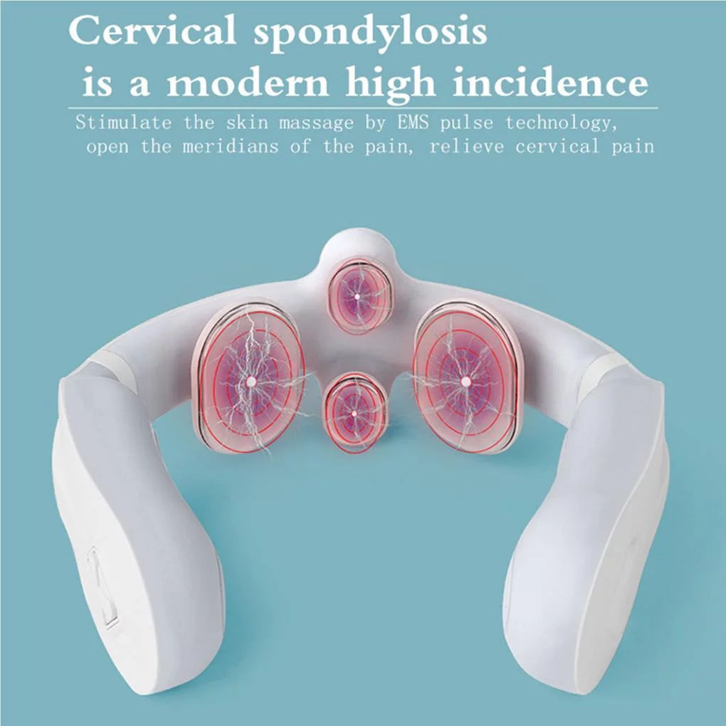 BNIB-Langgg Intelligent Neck Massage with Heat Portable Wireless Neck Massager Equipment