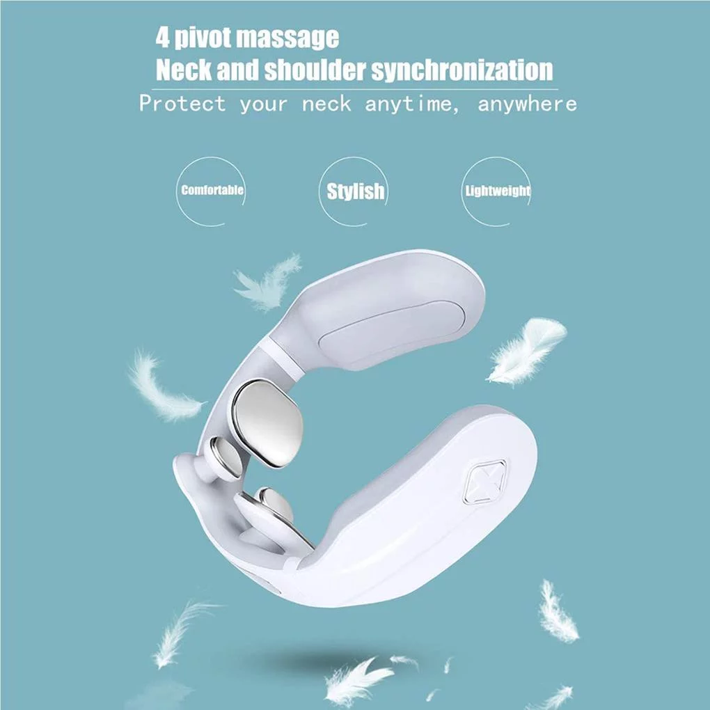BNIB-Langgg Intelligent Neck Massage with Heat Portable Wireless Neck Massager Equipment