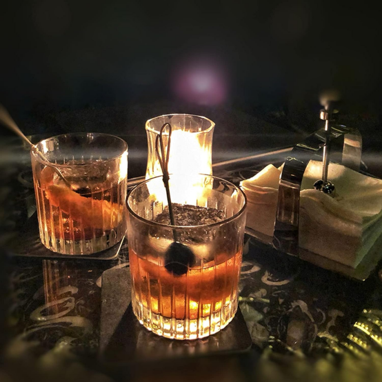 Tumblers for Drinking Bourbon, Large 8oz Lead-Free Crystal Old Fashioned Glass (250ml / Set of 4)