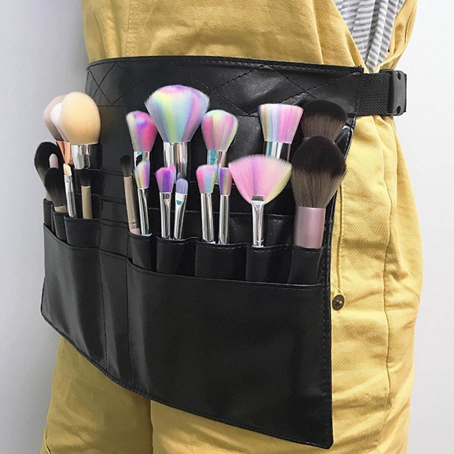 Brand New-Makeup with Artist Belt Strap Pouch, Makeup Storage Bag,Fashion Bag