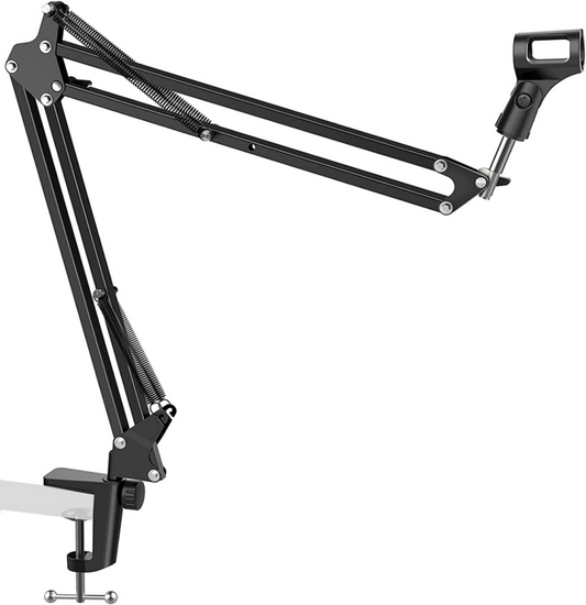 Brand New 360° Rotary folding microphone stand boom suspension bracket -$12 each