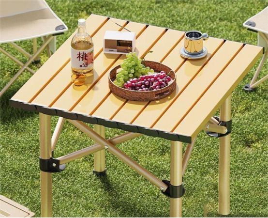 BNIB-Outdoor Folding Table and Chairs, Convenient Picnic and Camping Set, 1 Table + 2 Chairs