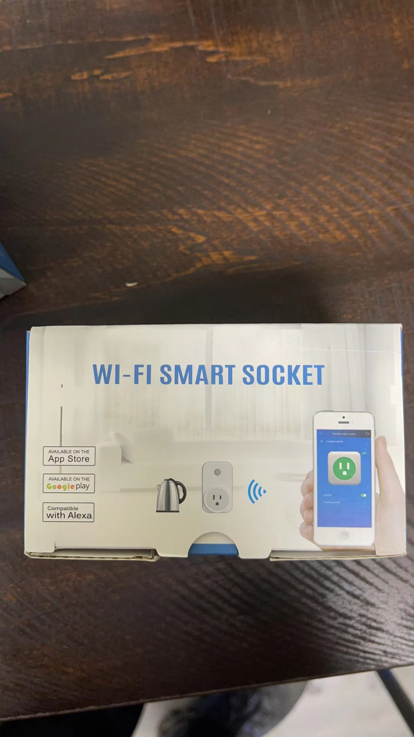 Brand New Smart Wifi Socket,Wireless IEEE Standards:WiFi 2.4GHZ b/g/n