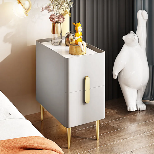 Brand New Ondra Narrow Nightstand with 2 Drawers,Stylish & Functional-$150