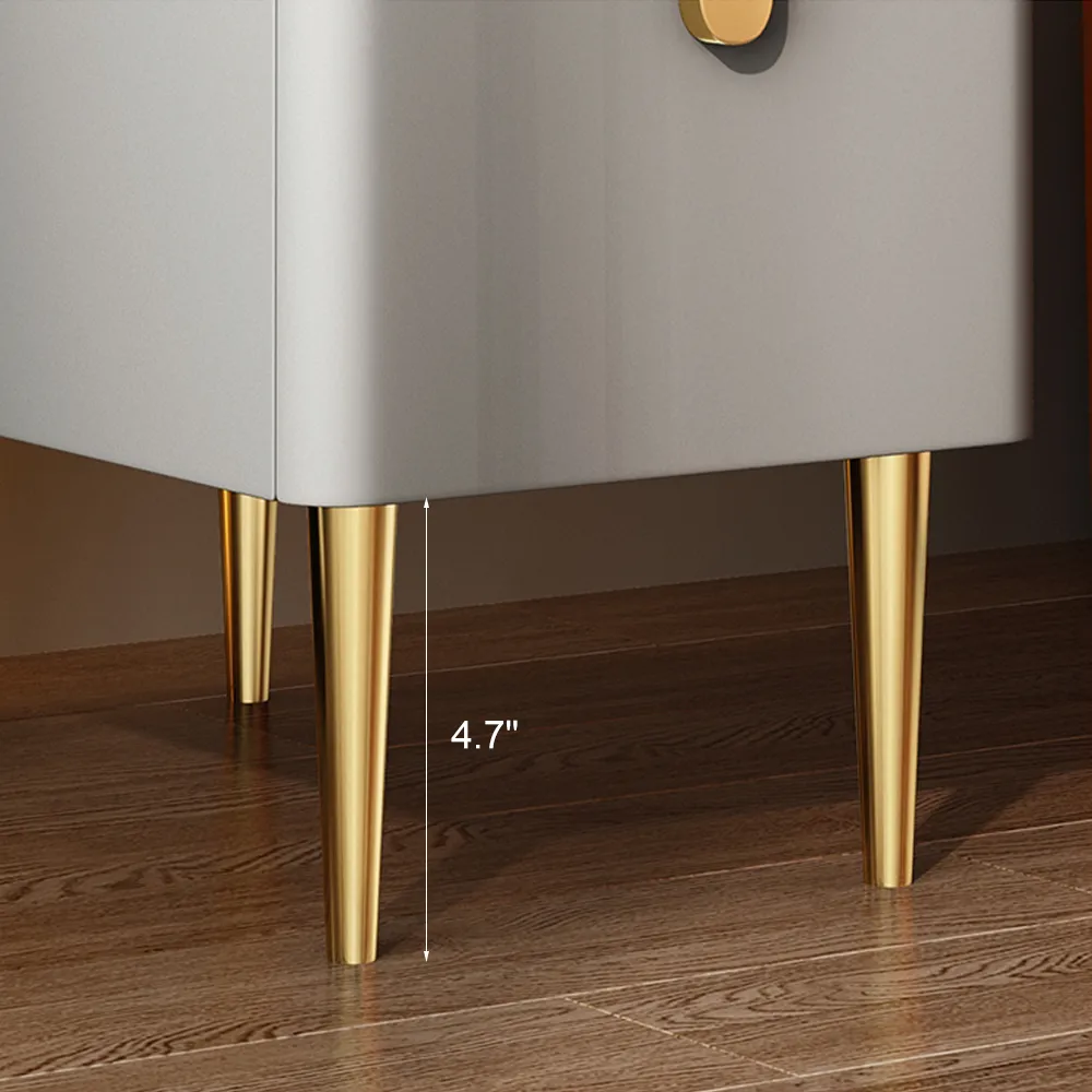 Brand New Ondra Narrow Nightstand with 2 Drawers,Stylish & Functional-$150