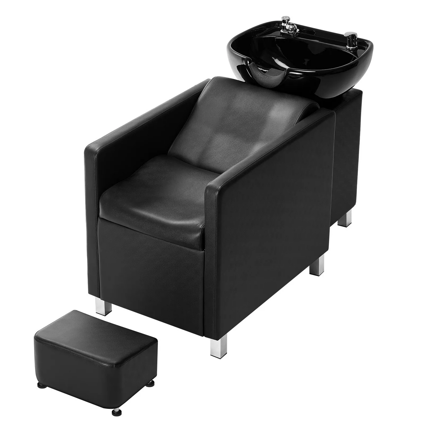 VEVOR Shampoo Backwash Chair, 661.4 LBS Loading Salon & Spa Hair Washing Station-$450