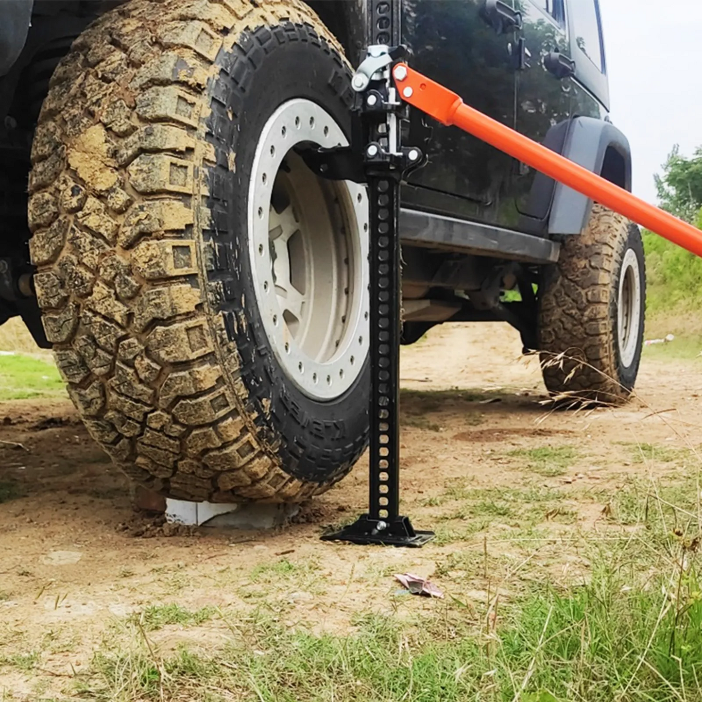 VEVOR High Lift Farm Jack, 48" Utility Farm Jack, 7000 lbs Capacity Ratcheting Off Road Utility Jack, -$70