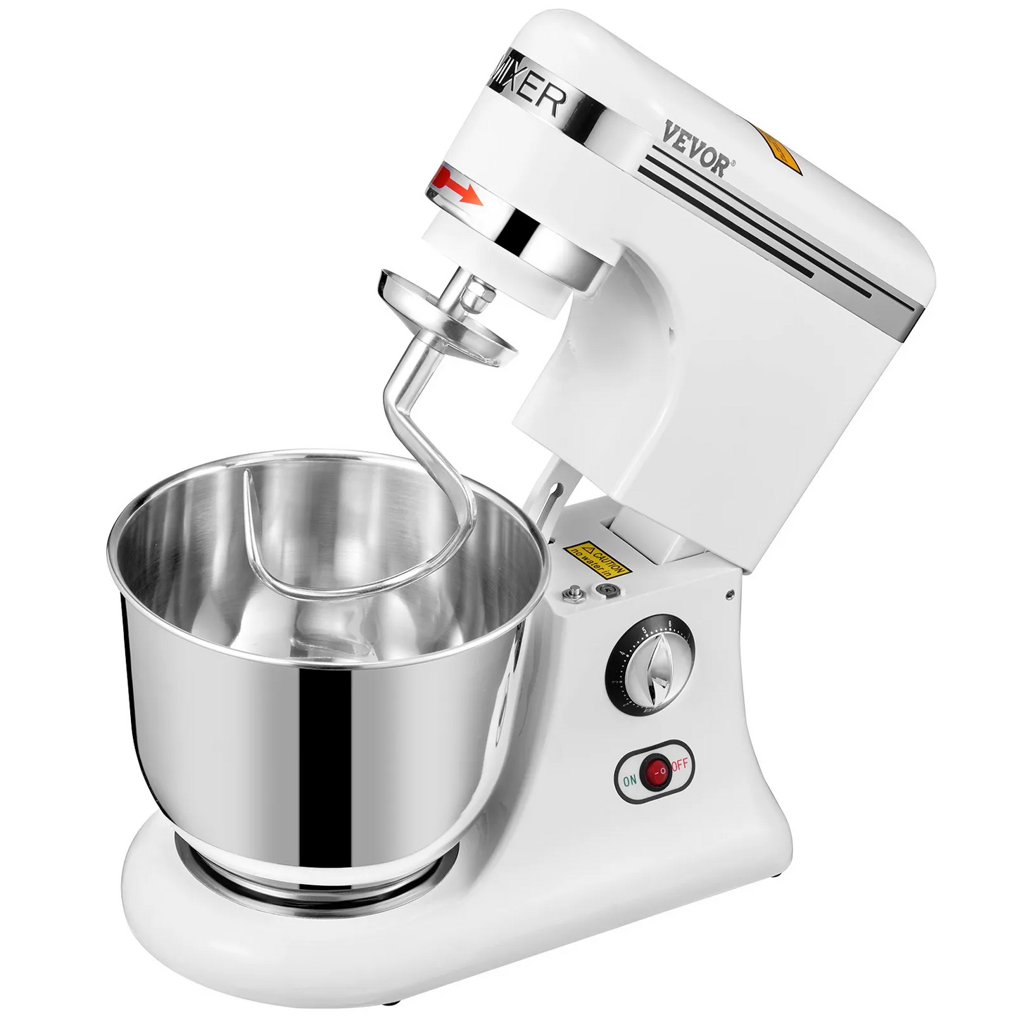 VEVOR 600W Stand Mixer 11-Speed Tilt-Head Dough Mixer 7.4 Qt Bowl 3 Attachments,-$260