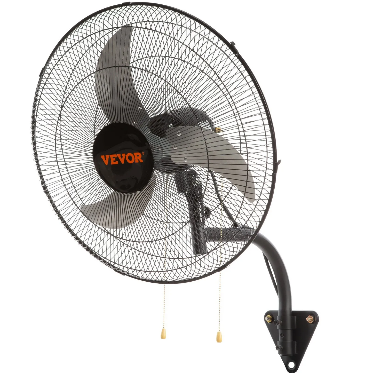 VEVOR Wall Mount Fan, 18 Inch, 3-speed High Velocity Max. 4000 CFM Oscillating Industrial Wall Fan,-$60