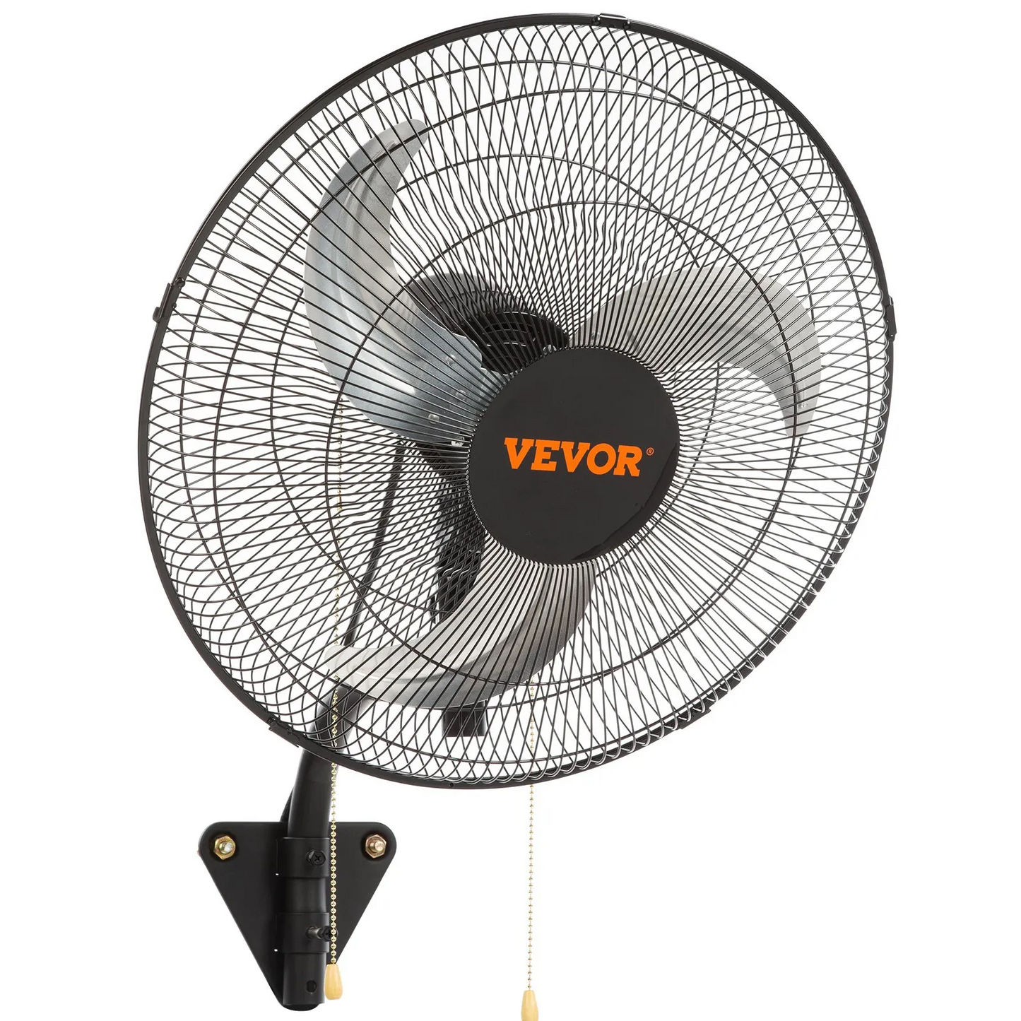 VEVOR Wall Mount Fan, 18 Inch, 3-speed High Velocity Max. 4000 CFM Oscillating Industrial Wall Fan,-$60