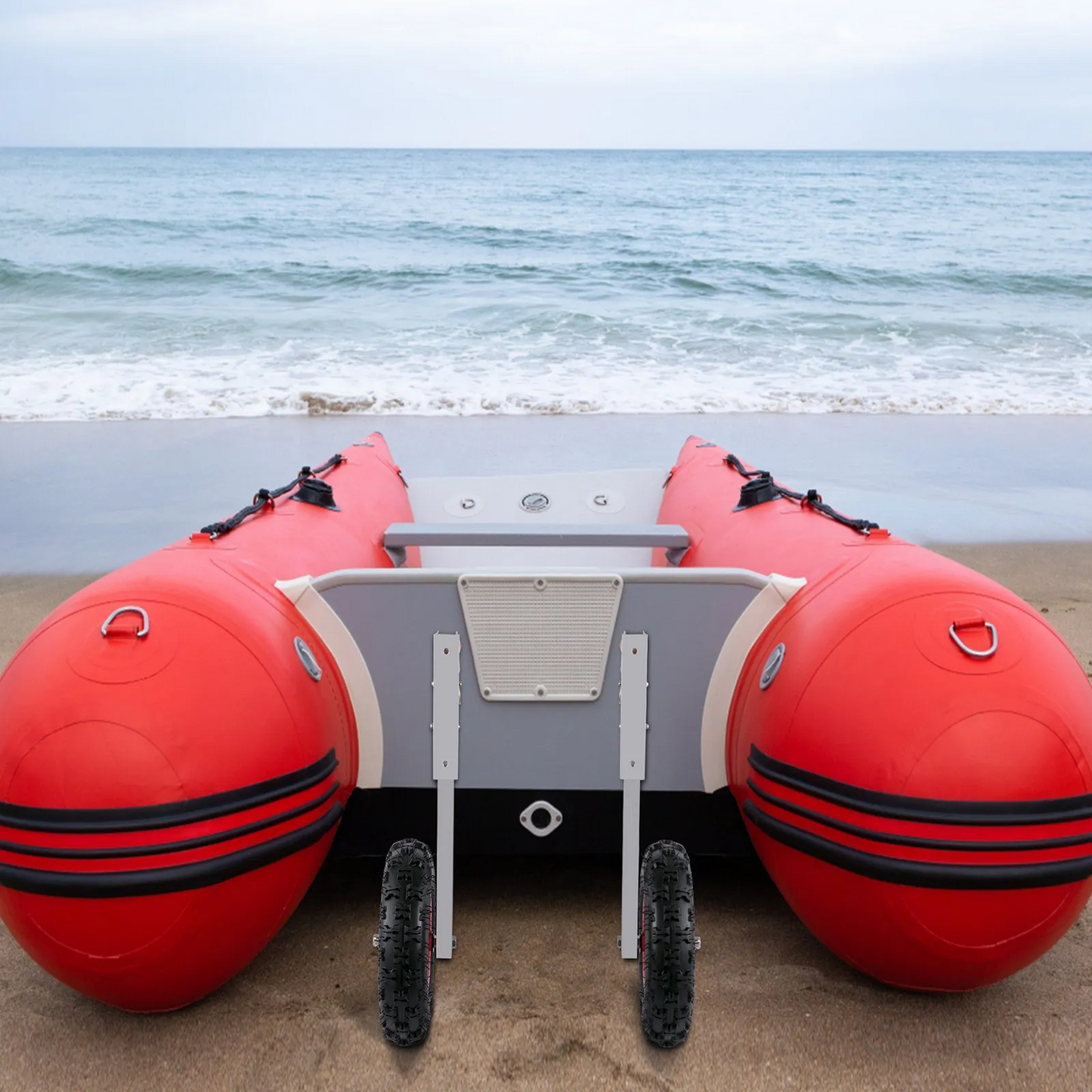 VEVOR Boat Launching Wheels, 12" Boat Transom Launching Wheel, 600 LBS Loading Capacity Inflatable,-$65