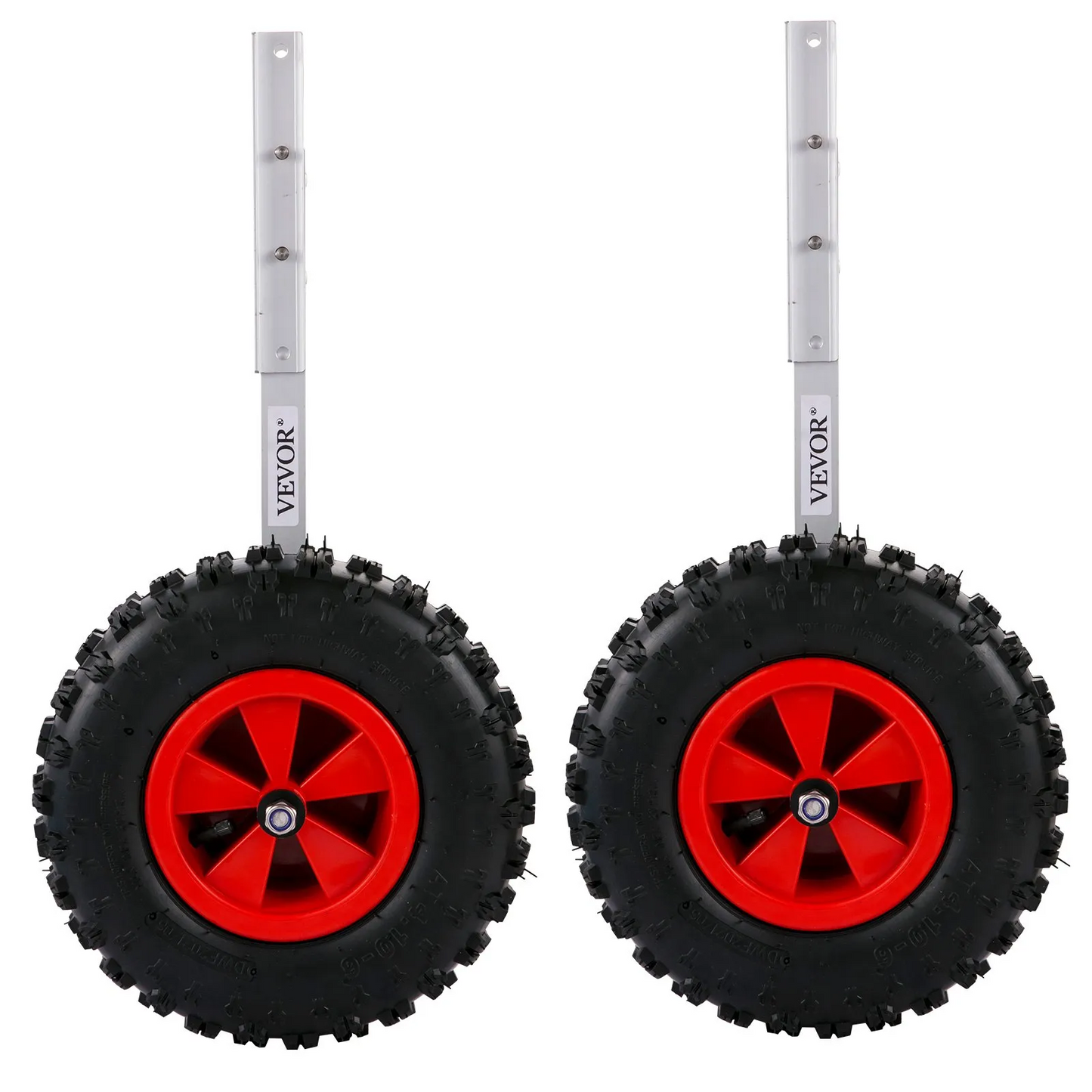 VEVOR Boat Launching Wheels, 12" Boat Transom Launching Wheel, 600 LBS Loading Capacity Inflatable,-$65