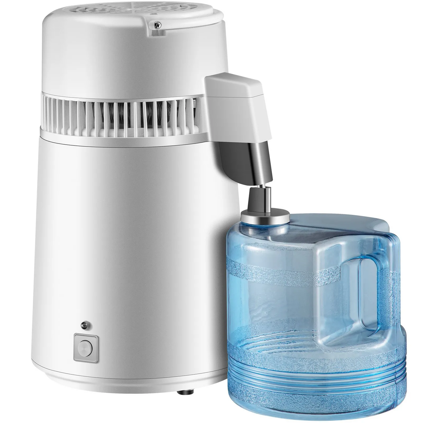 VEVOR Pure Water Distiller 750W, Purifier Filter Fully Upgraded with Handle 1.1 Gal /4L, BPA Free Container