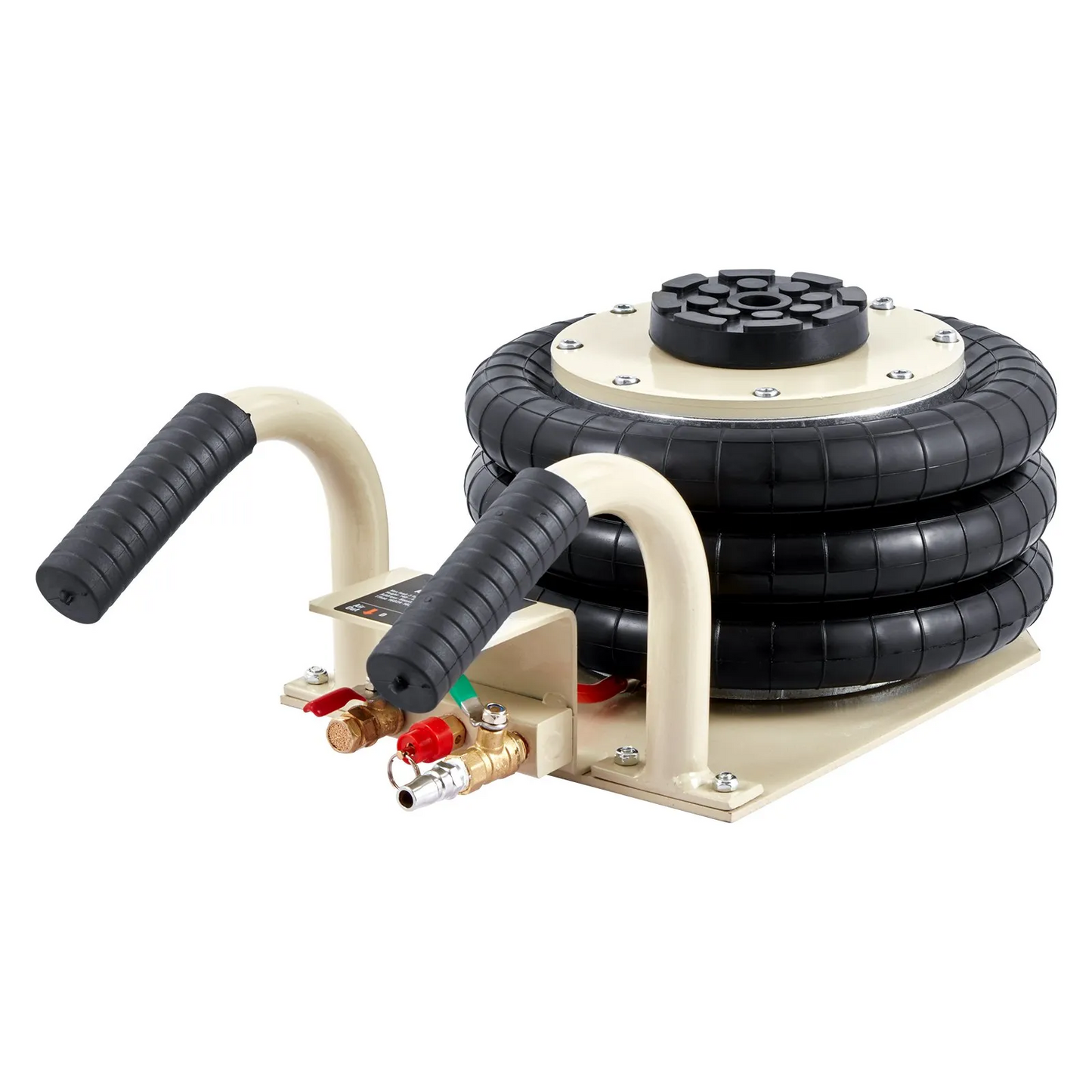VEVOR Triple Bag Air Jack 3 Ton/6600 lbs Pneumatic Jack for Car SUV Lifting,
