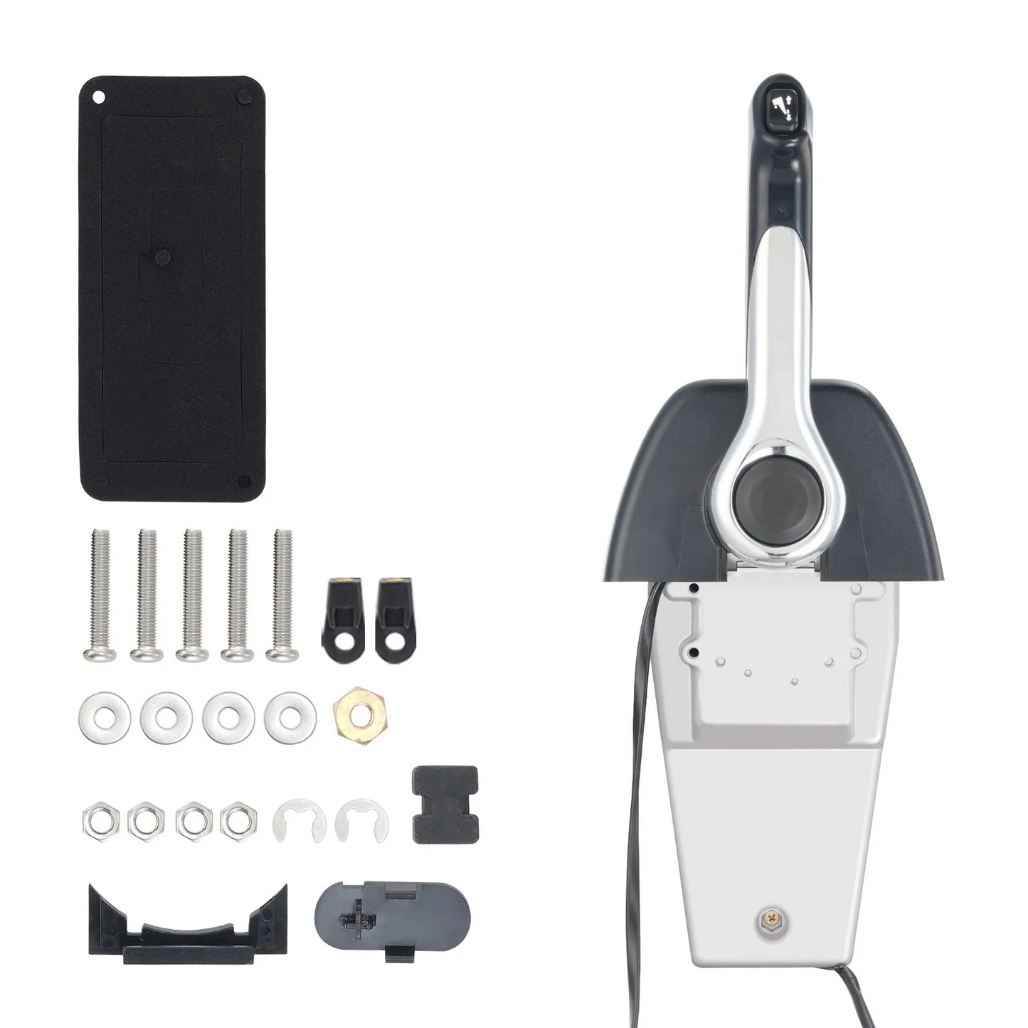 VEVOR Boat Throttle Control, 704-48205-P1 Top-Mounted Outboard Remote Control Box for Yamaha 4-Stroke