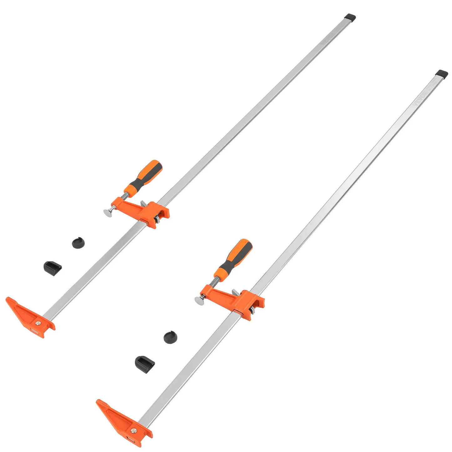 VEVOR Bar Clamps for Woodworking, 2-Pack 36" Clamp/Spreader, Quick-Change F Clamp with 600 lbs Load Limit