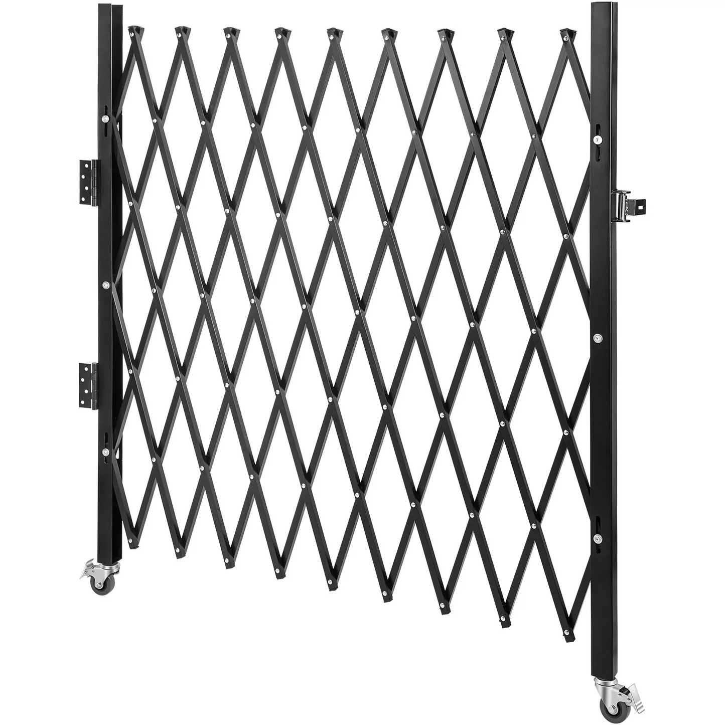 VEVOR Single Folding Security Gate, 75"W x 50"H Folding Door Gate, Steel Accordion Security Gate,-$120