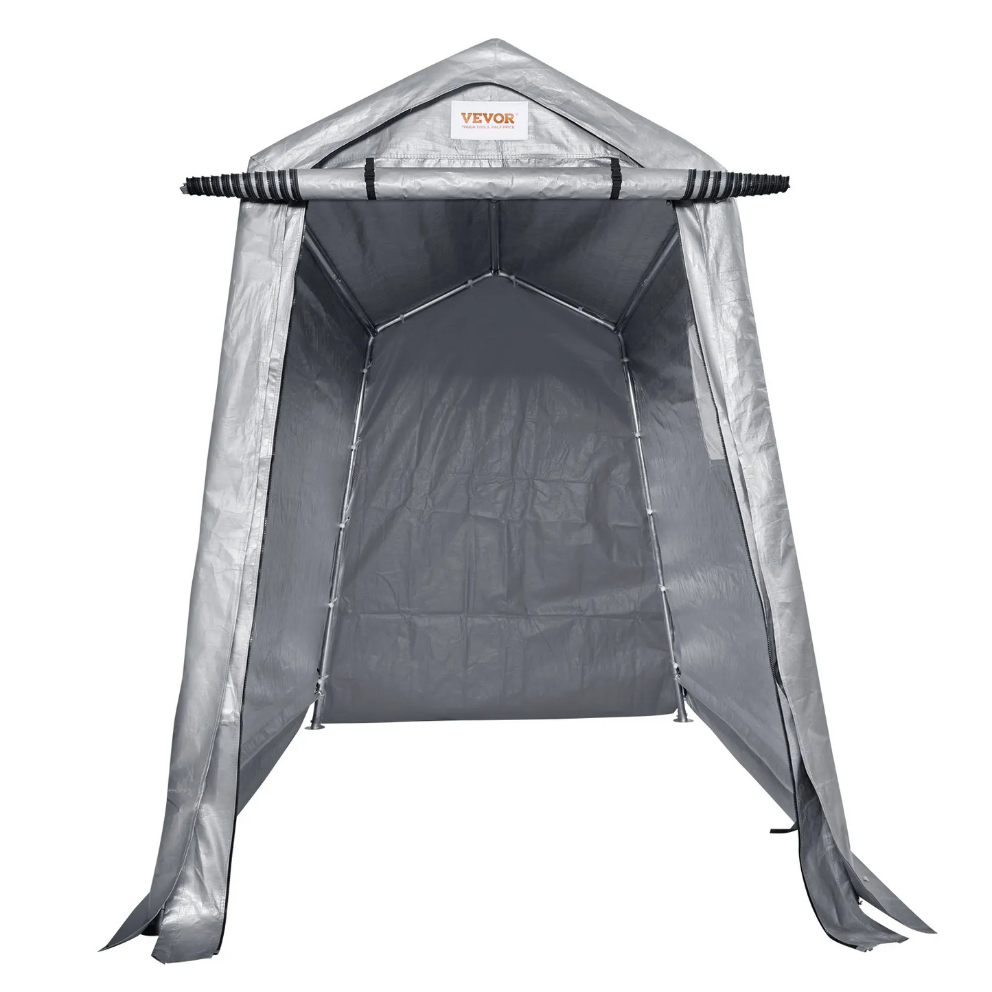 VEVOR Portable Shed Outdoor Storage Shelter, 6x8 x7 ft Heavy Duty All-Season Instant Waterproof Storage,-$130