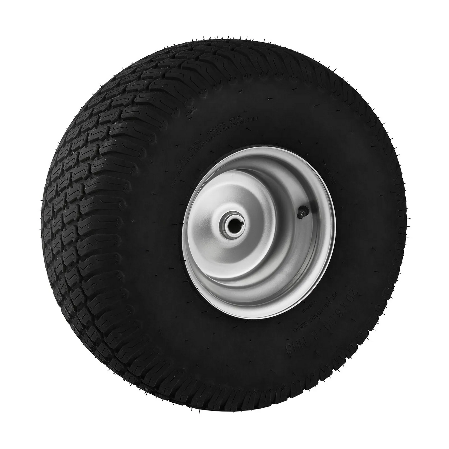 VEVOR Lawn Mower Tires with Rim, 20x8-8" Tubeless Tractor Tires, 2-Pack Tire, S-Turf Pneumatic Tires,-$120