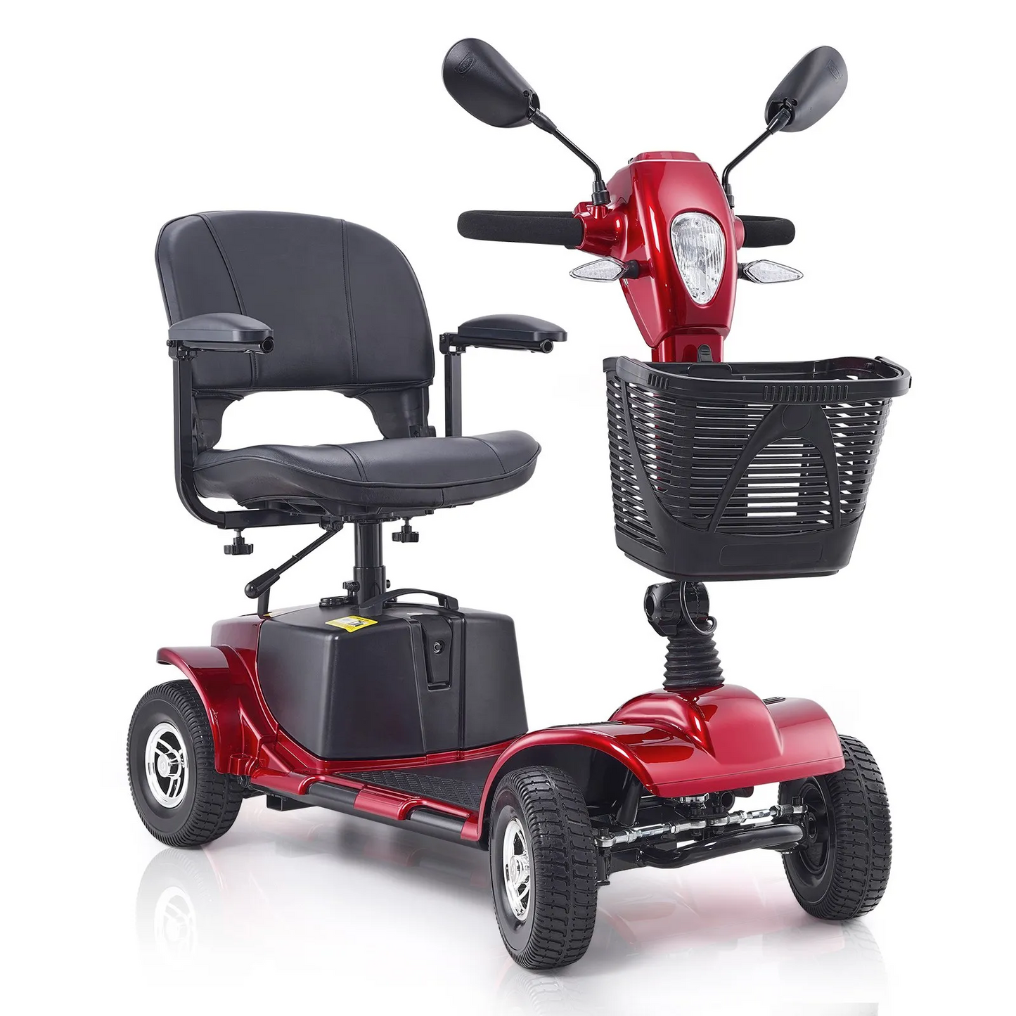 VEVOR Heavy-Duty 4 Wheel Mobility Scooter for Adults & Seniors - Folding Electric Powered Mobility Scooter,-$850