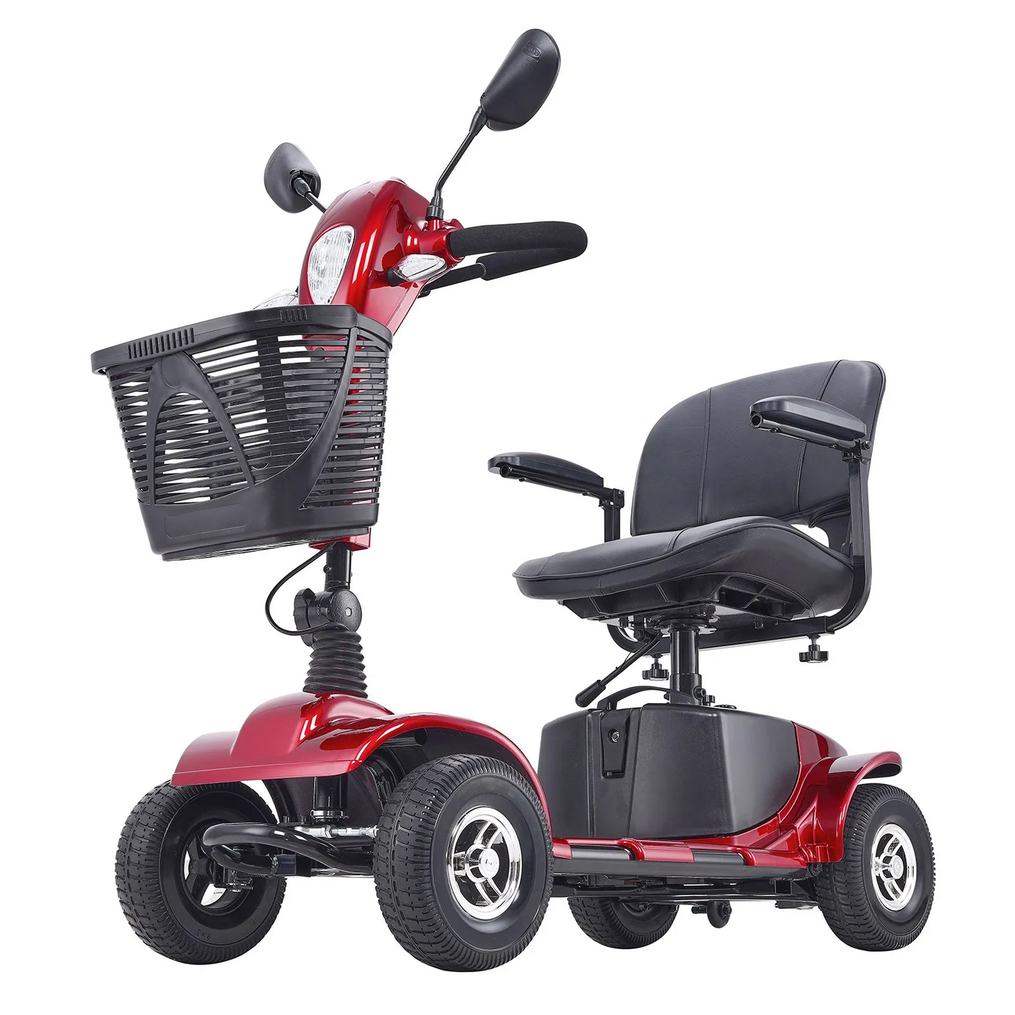 VEVOR Heavy-Duty 4 Wheel Mobility Scooter for Adults & Seniors - Folding Electric Powered Mobility Scooter,-$850