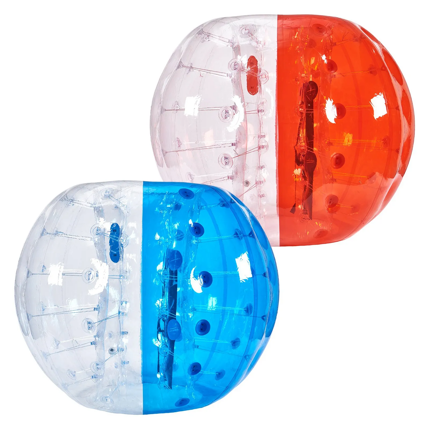 VEVOR Inflatable Bumper Balls 2-Pack, 5FT/1.5M Body Sumo Zorb Balls for Teen & Adult, 0.8mm Thick PVC,-$180