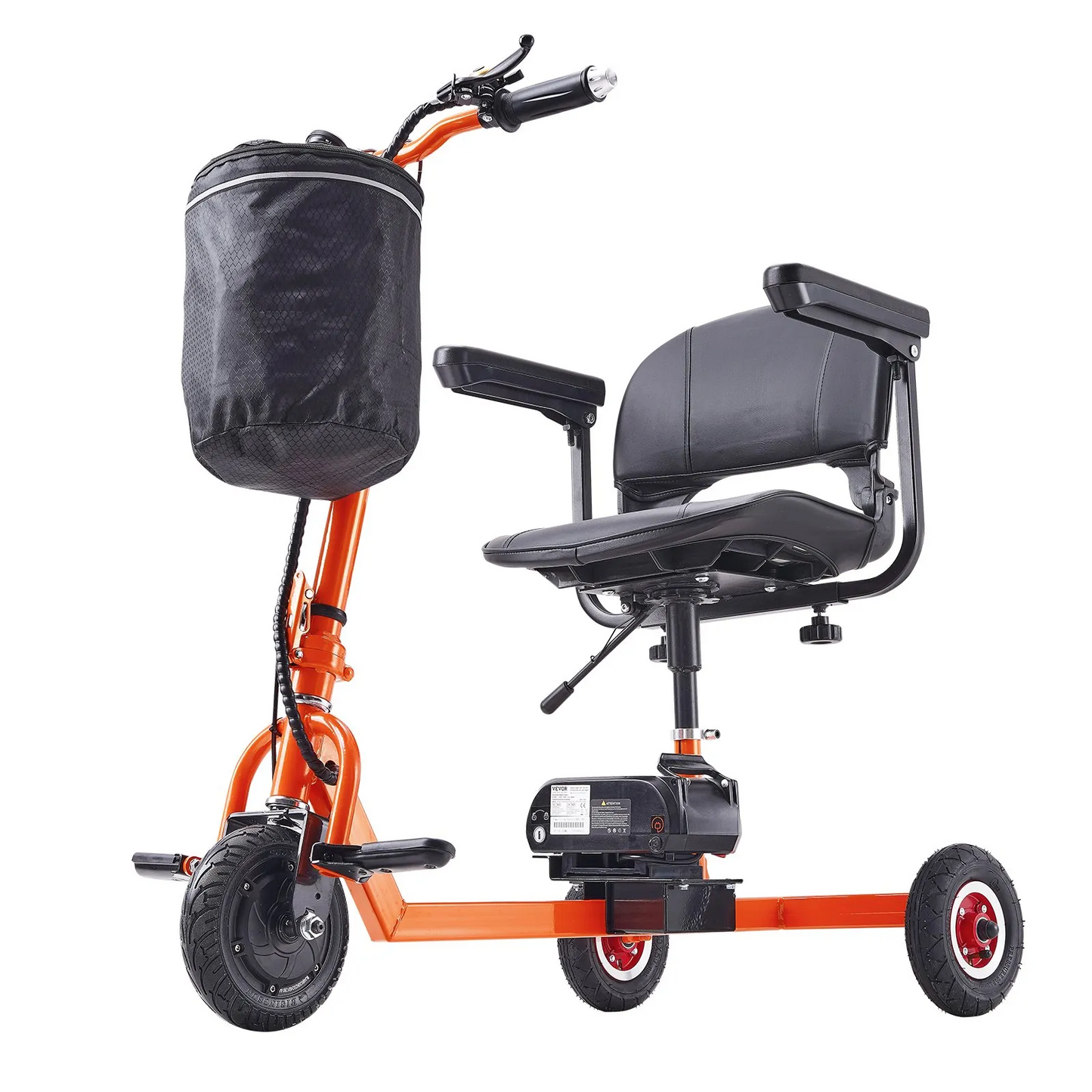 VEVOR Foldable 3 Wheel Mobility Scooter for Seniors, Portable Electric Powered with 12 Mile Long Range,-$450