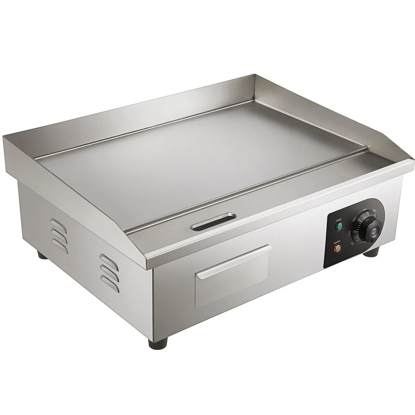 VEVOR 1600W 21" Commercial Electric Countertop Griddle Flat Top Grill Hot Plate,-$120