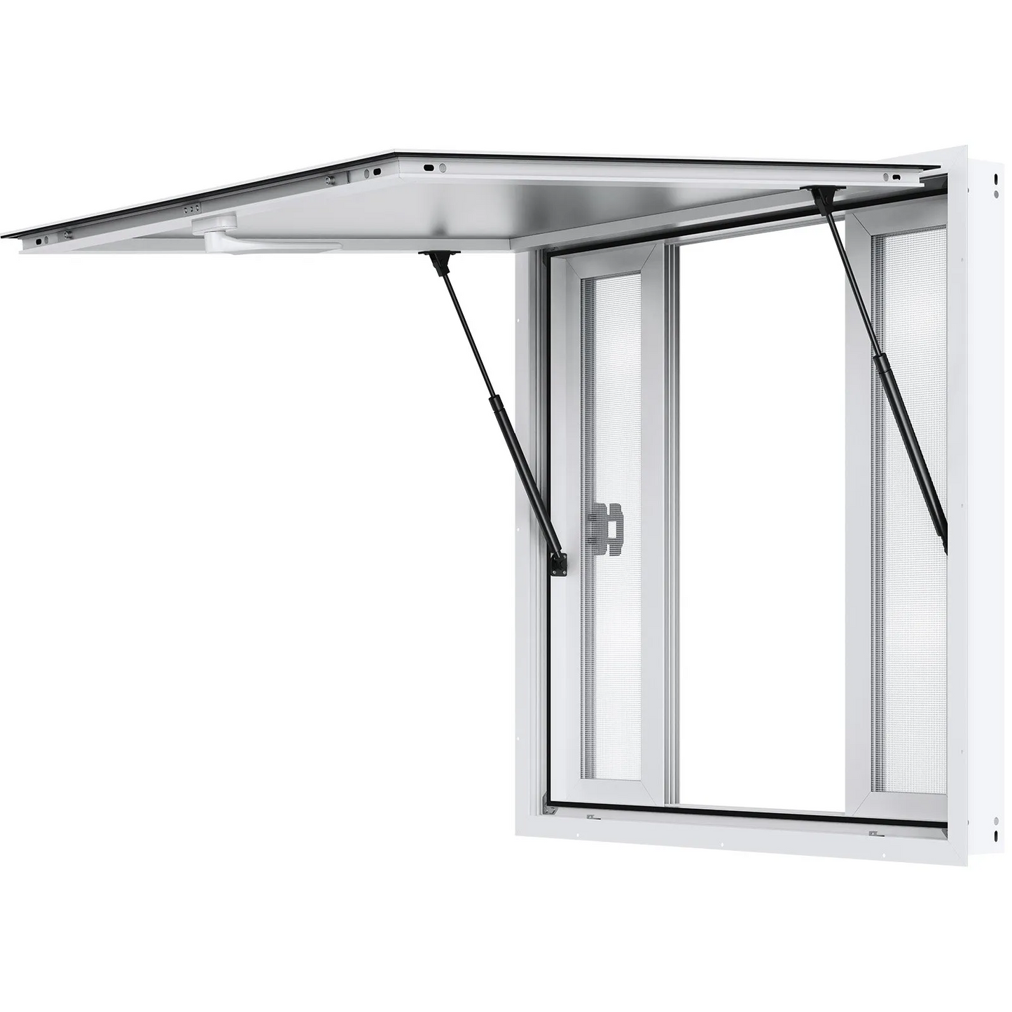 VEVOR 36"L x 36"W Concession Stand Serving Window Food Truck Service Awning,-$260
