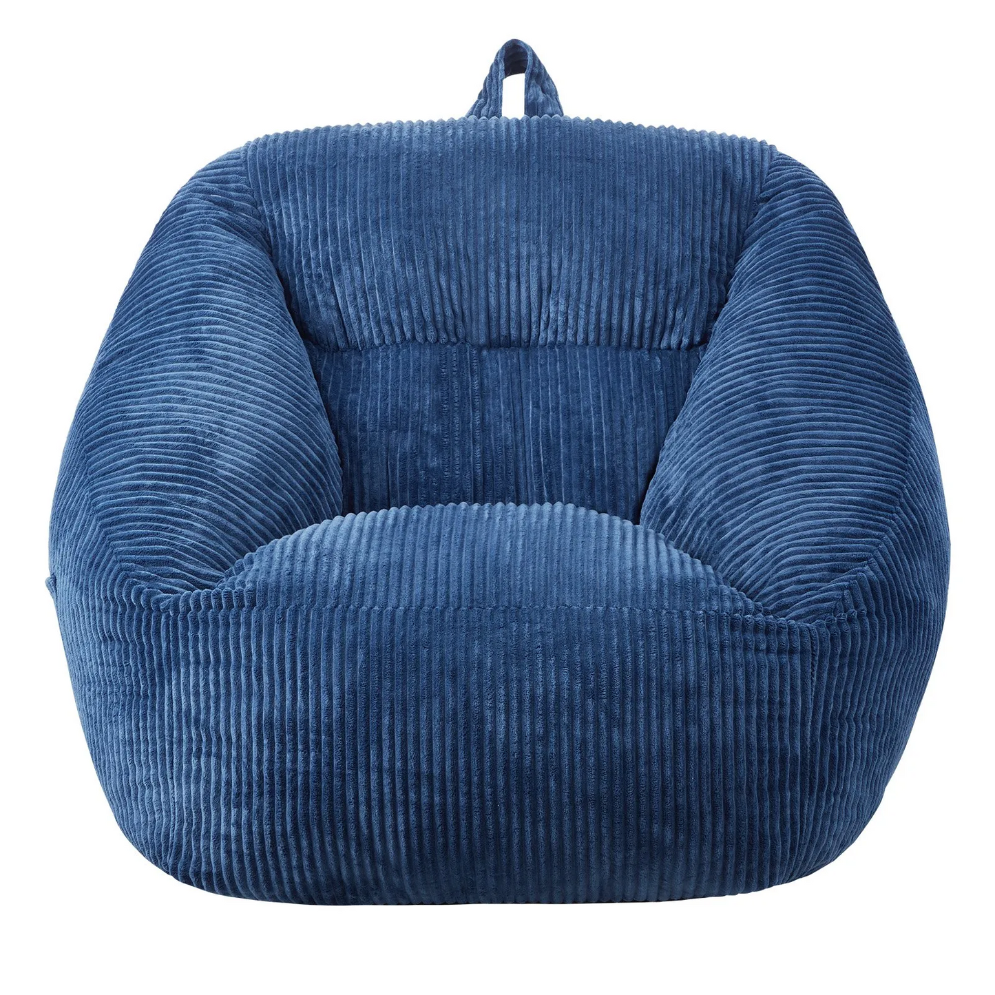 VEVOR 3 feet Bean Bag Chair with Soft Armrests and Storage Pocket Blue,-$70