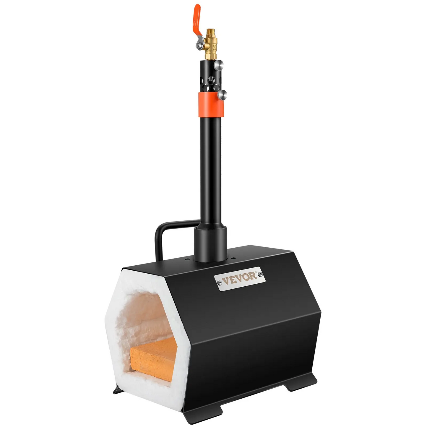 VEVOR Propane Forge Portable, Single Burner Tool and Knife Making, Large Capacity Blacksmith,-$70