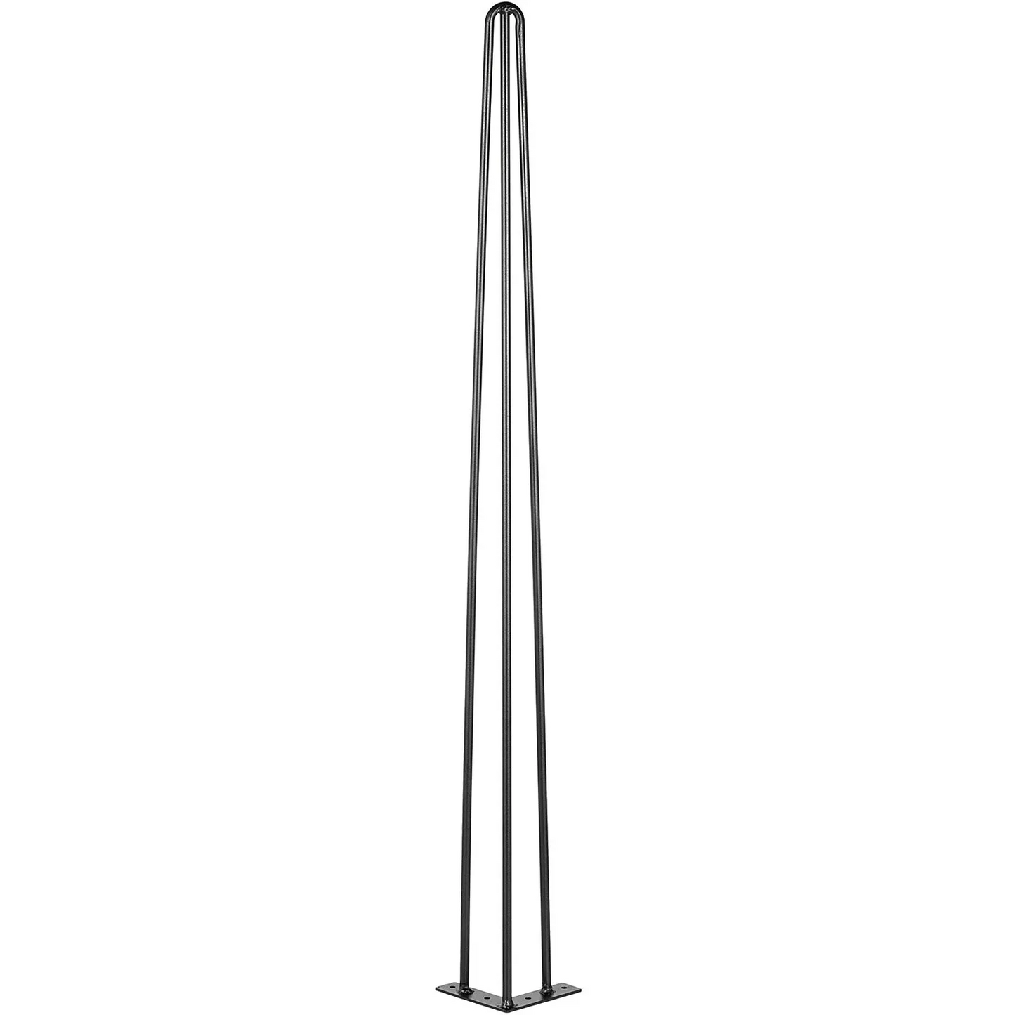 VEVOR Hairpin Table Legs 34 inch, Set of 4 DIY Desk Table Legs 3 Rods Heavy Duty,-$25
