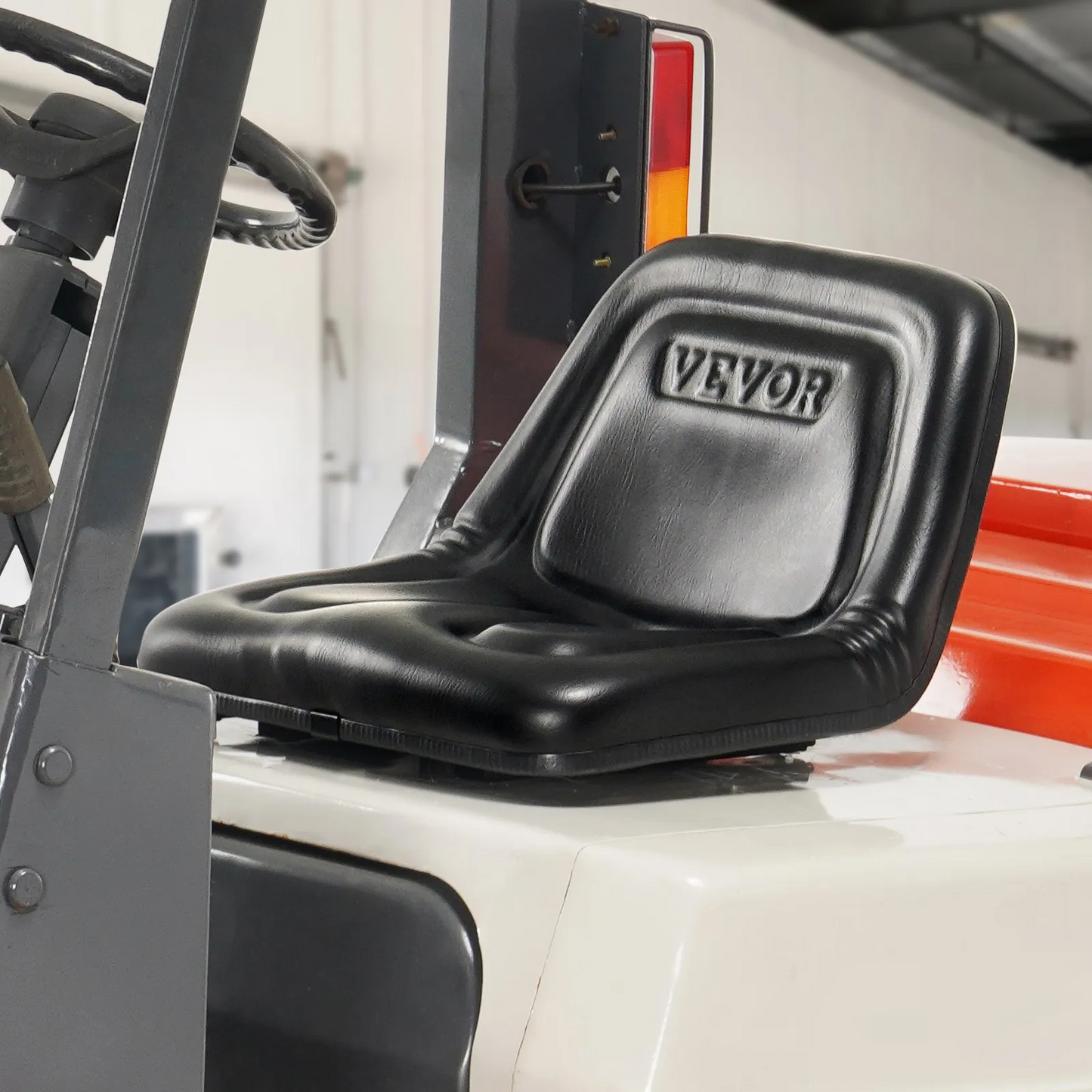 VEVOR Universal Tracor Seat, Lawn Mower Seat with Micro Switch and Drainage Holes, 6.3-13.4 inch,-$75