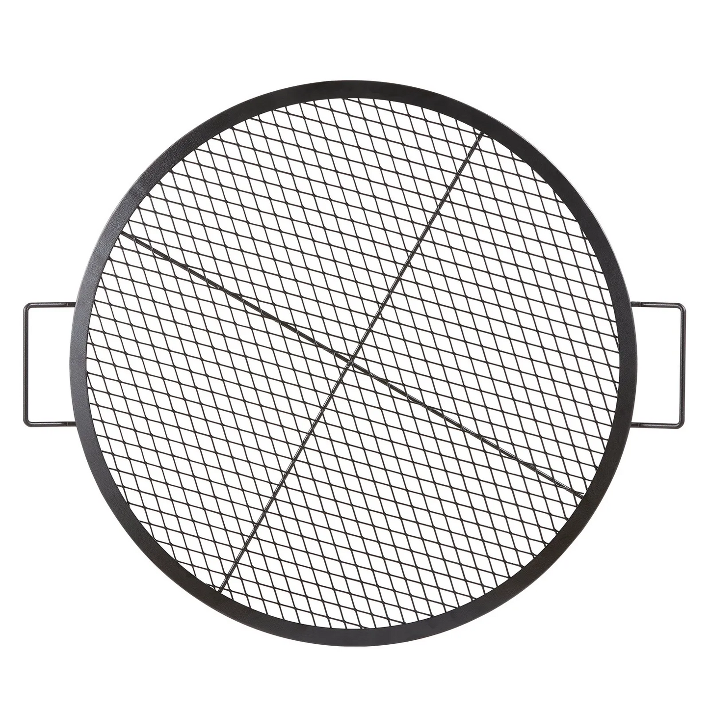 VEVOR X-Marks Fire Pit Grill Grate, Round Cooking Grate, Heavy Duty Steel Campfire BBQ Grill Grid,-$35