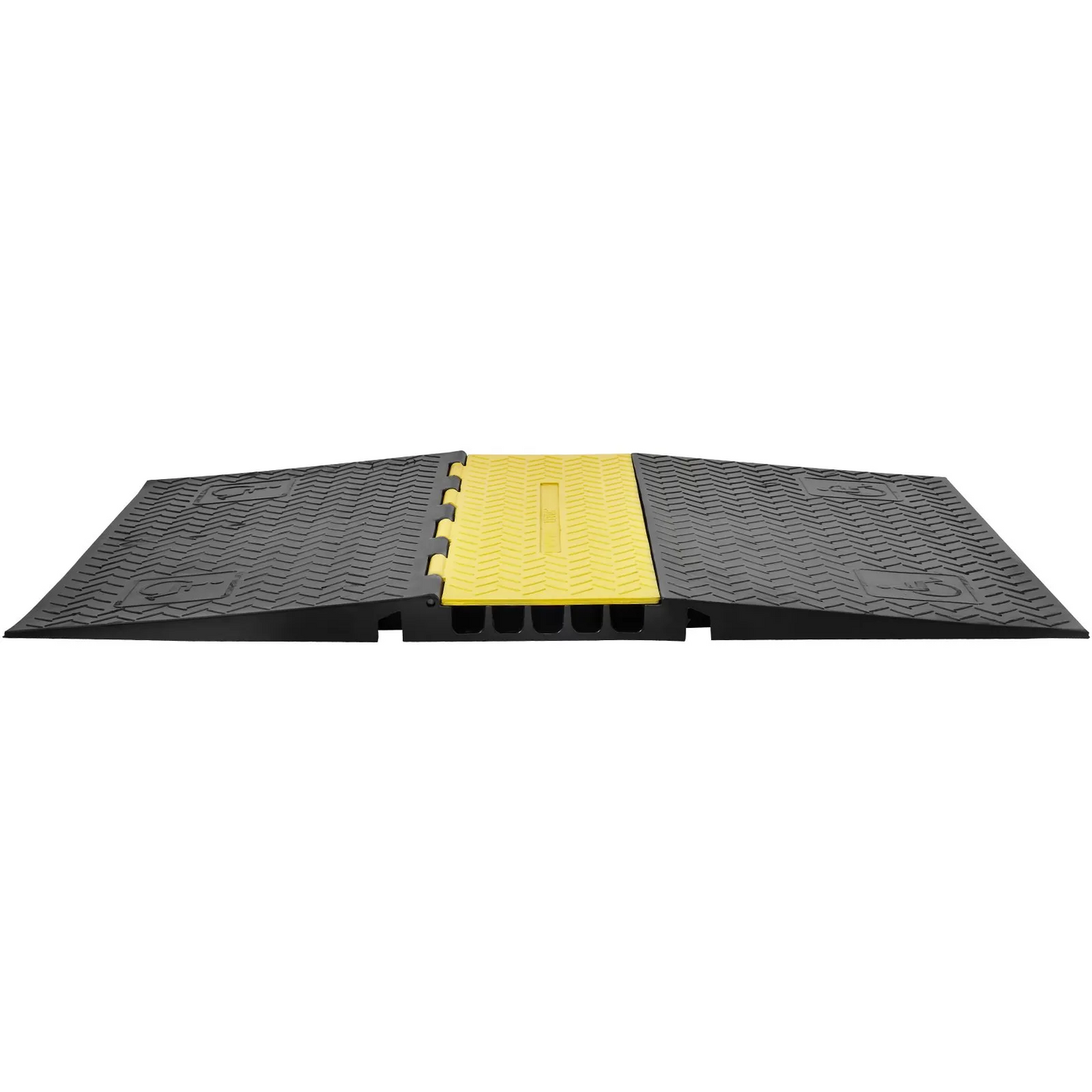 VEVOR Rubber Cable Protector Ramp, 5 Channel, 22000 lbs/axle Capacity Heavy Duty Wire Cover Ramp,-$95