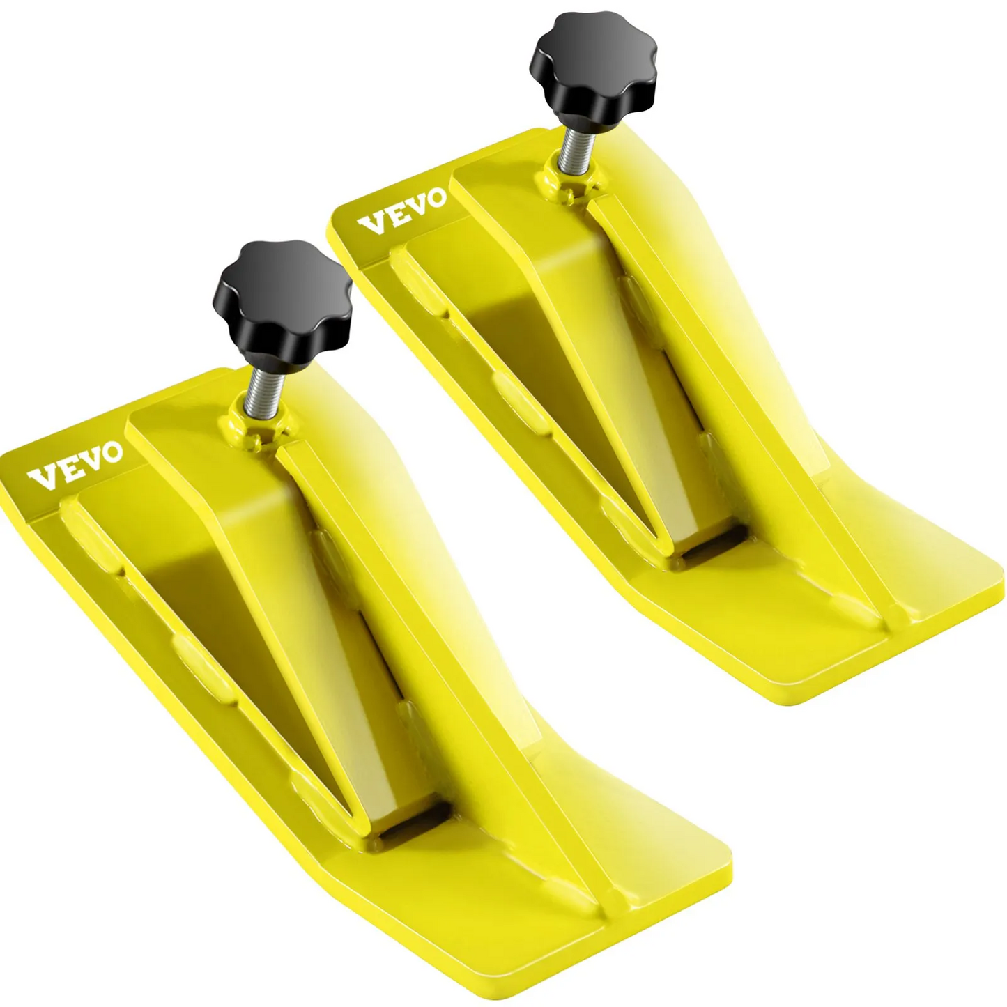 VEVOR 2pcs Tractor Bucket Protector Ski Edge Tamer Protector Snow Removal Yellow,-$45
