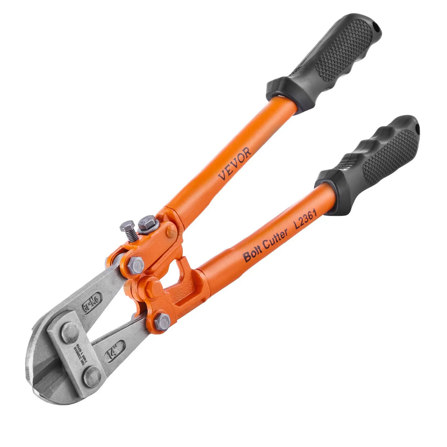 VEVOR Bolt Cutter, 14" Lock Cutter, Bi-Material Handle with Soft Rubber Grip, Chrome Molybdenum Alloy,-$15