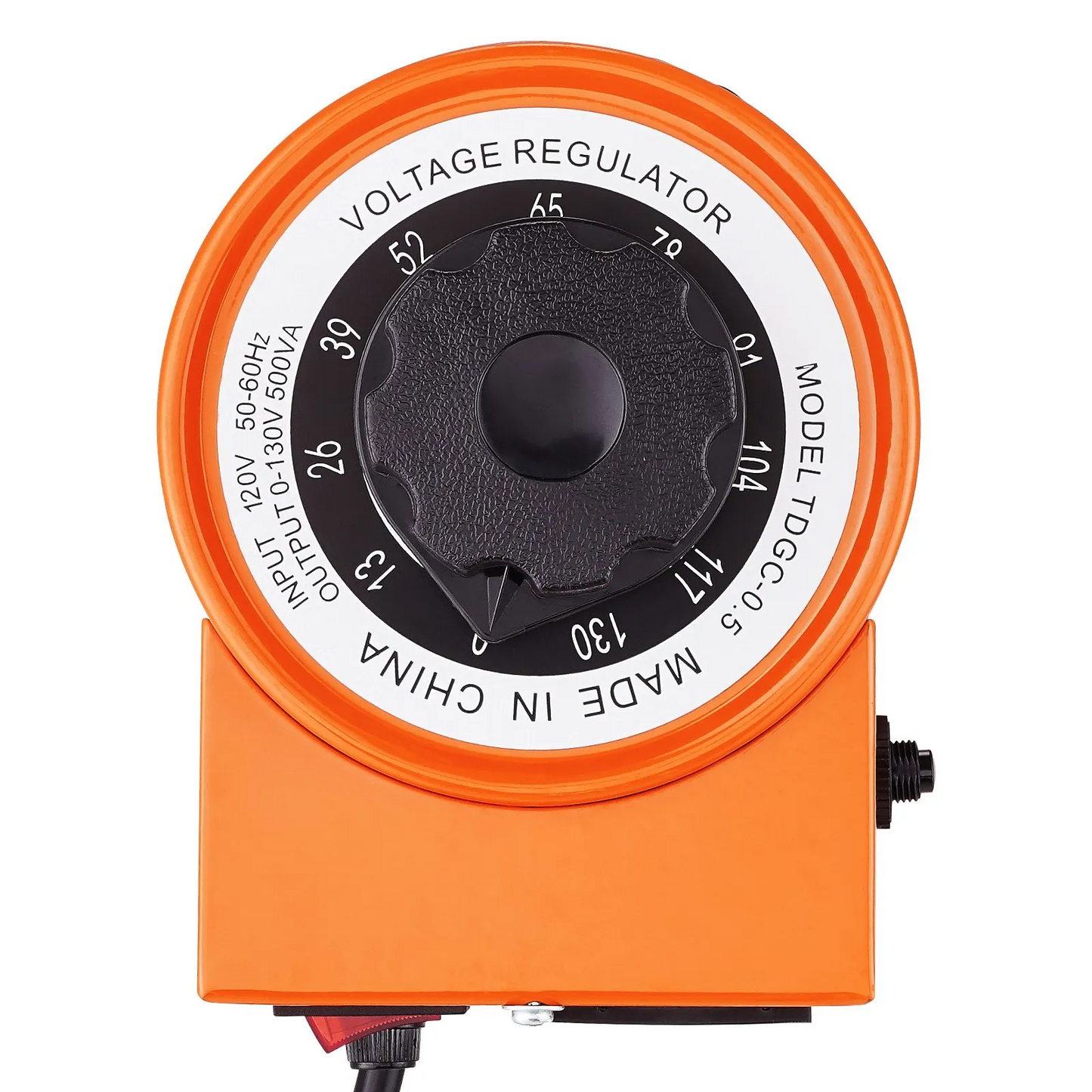 VEVOR 500VA Auto Variable Voltage Transformer, 3.84 Amp, 110V Input 0-130V Output AC Voltage,-$40