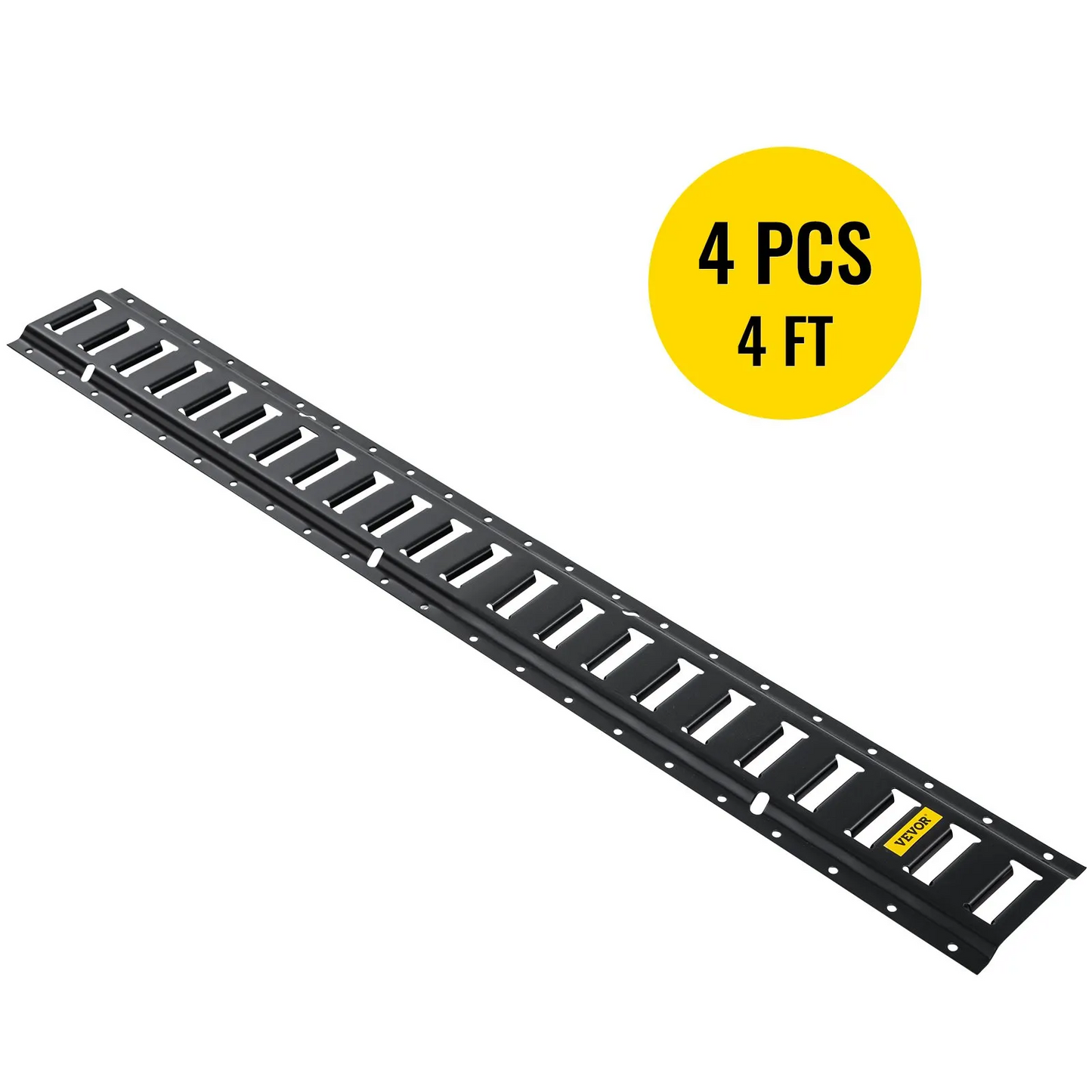 VEVOR E Track Tie Down Rails 4PCs 4-Feet E Track Rails Enclosed Cargo Trailer,-$60